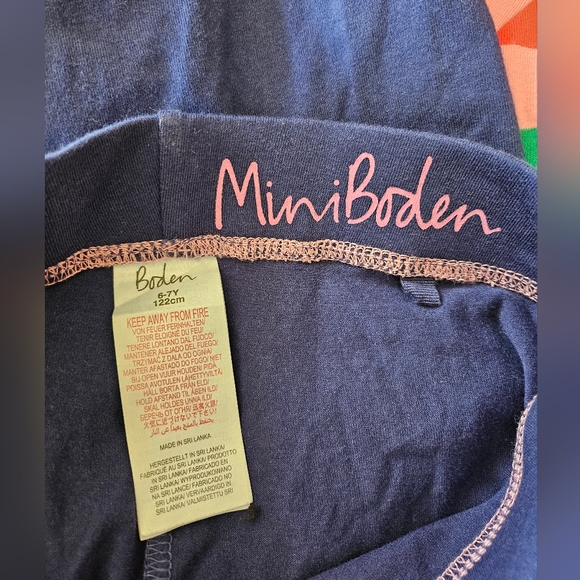 Mini Boden horse/farm tunic top + leggings pants 6-7 - Picture 4 of 11